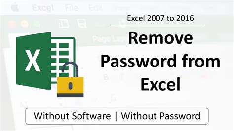 password excel remover online